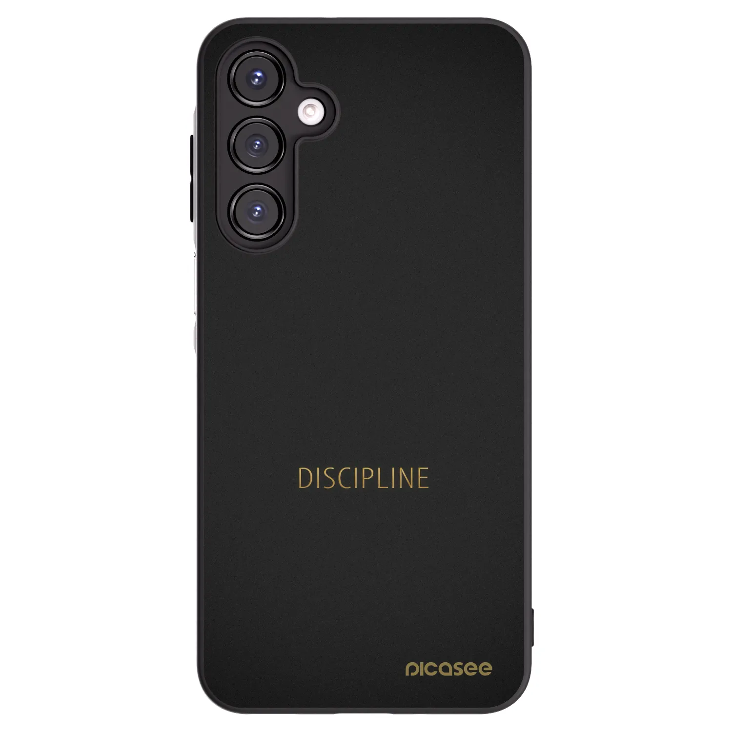 Picasee fekete szilikon tok az alábbi mobiltelefonokra Samsung Galaxy A16 5G - Discipline