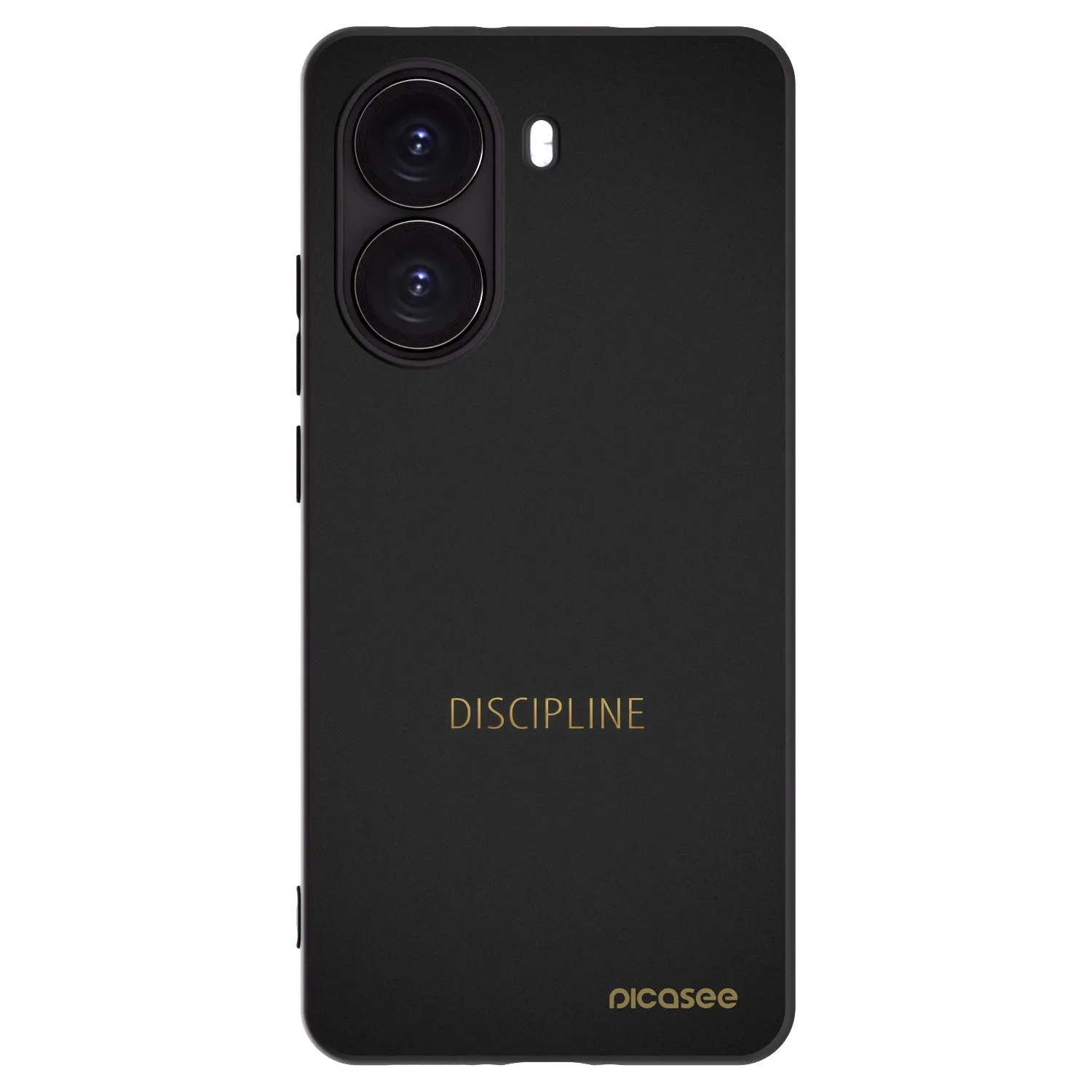 Picasee fekete szilikon tok az alábbi mobiltelefonokra Xiaomi Poco X7 Pro 5G - Discipline