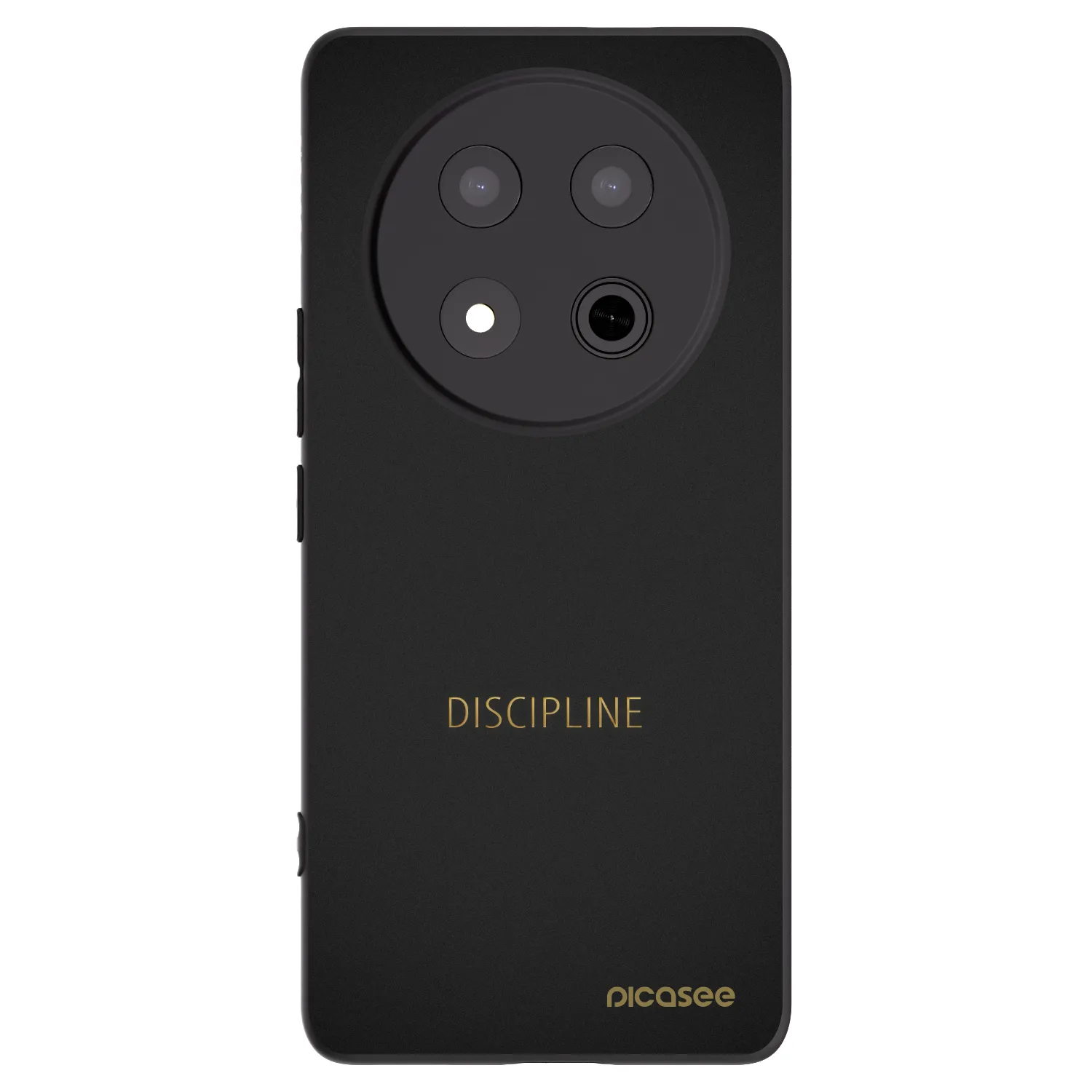 Picasee fekete szilikon tok az alábbi mobiltelefonokra Honor Magic7 Lite 5G - Discipline