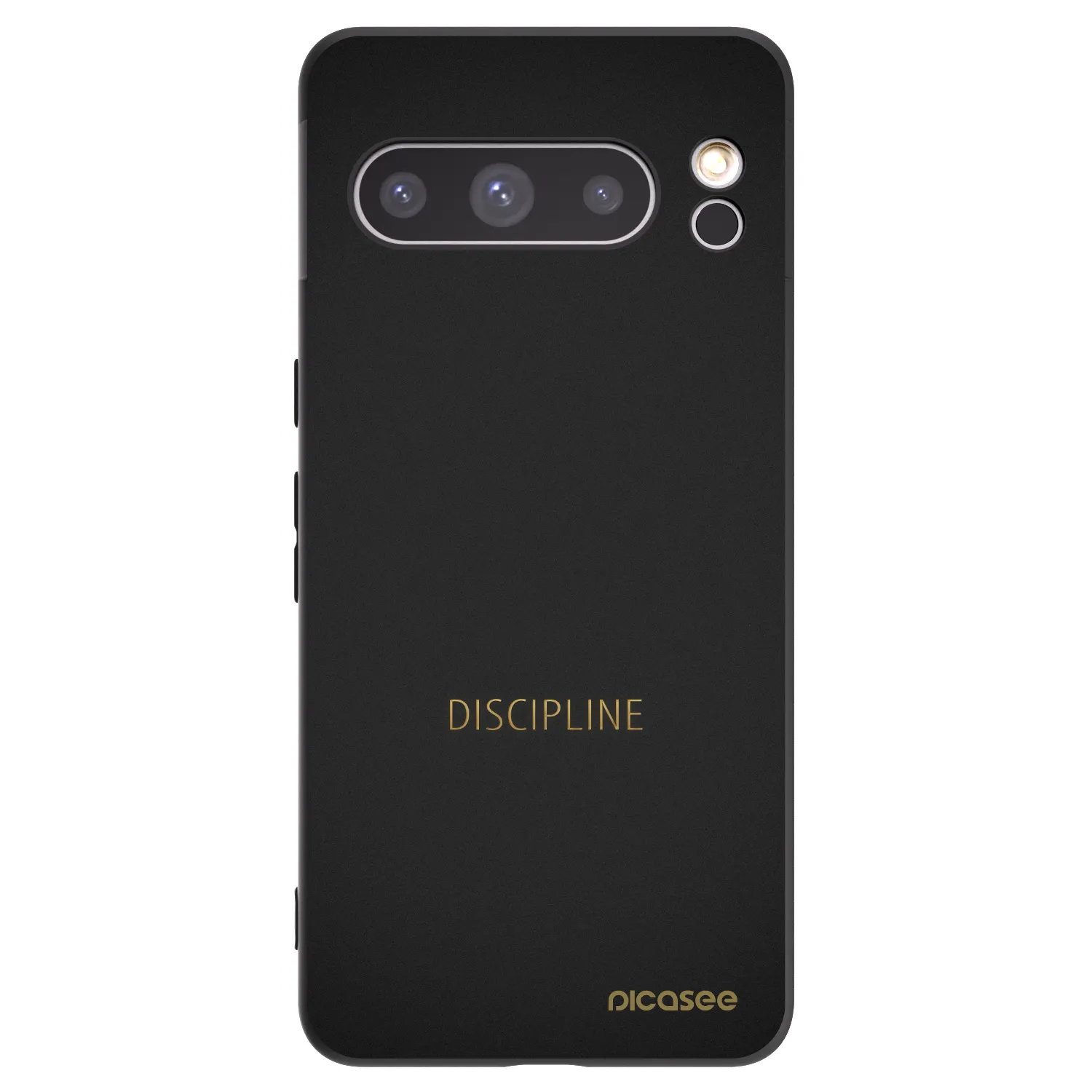 Picasee fekete szilikon tok az alábbi mobiltelefonokra Google Pixel 8 Pro - Discipline