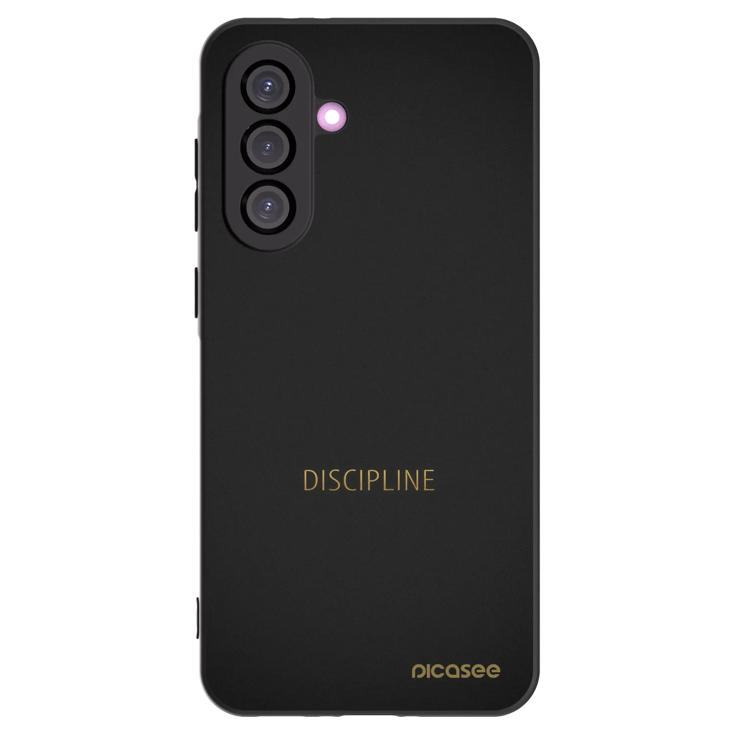 Picasee fekete szilikon tok az alábbi mobiltelefonokra Samsung Galaxy A36 5G - Discipline