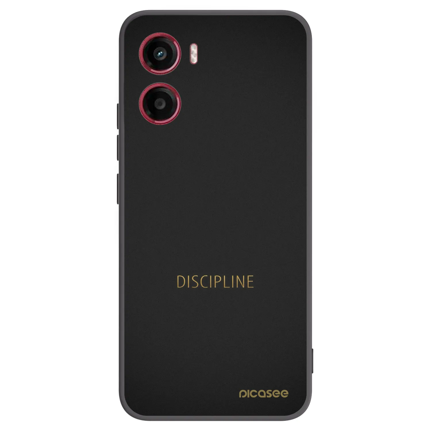 Picasee fekete szilikon tok az alábbi mobiltelefonokra Motorola Moto G05 - Discipline