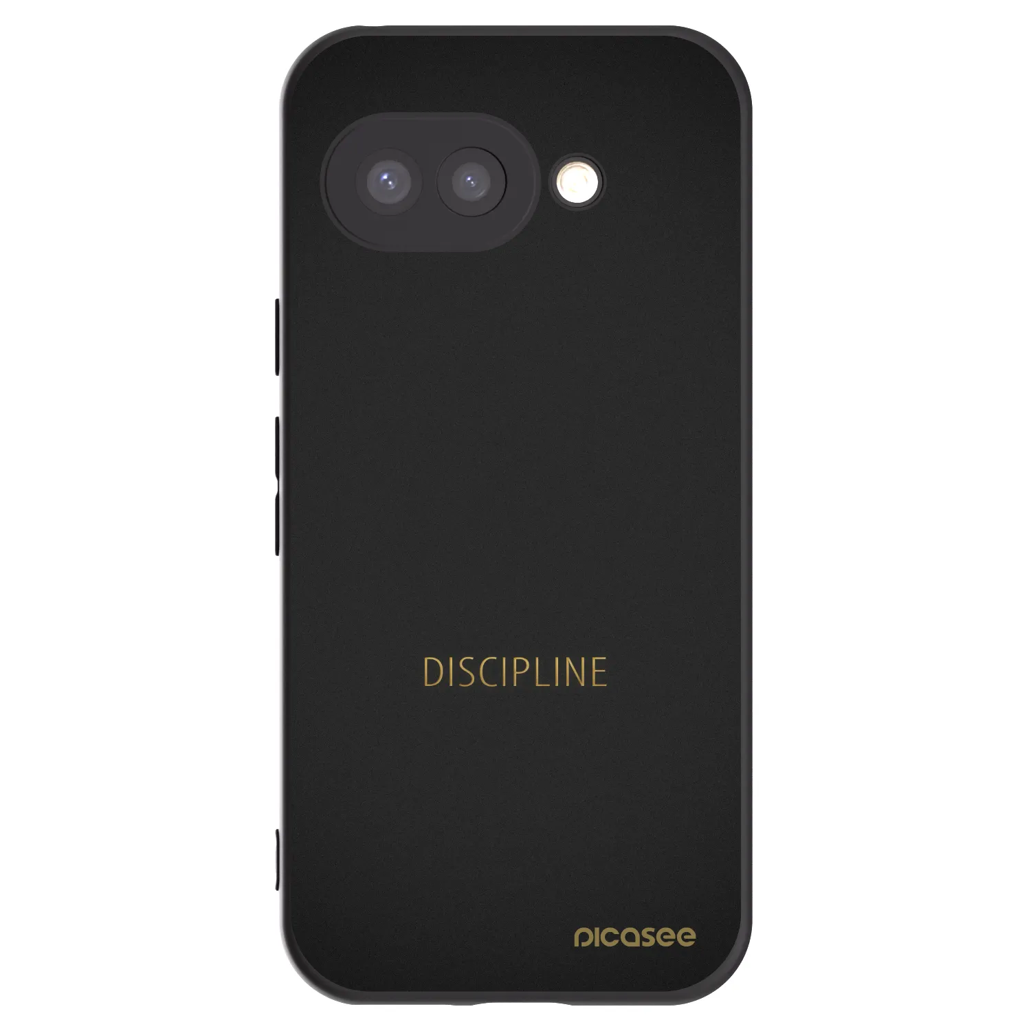 Picasee fekete szilikon tok az alábbi mobiltelefonokra Google Pixel 9a - Discipline