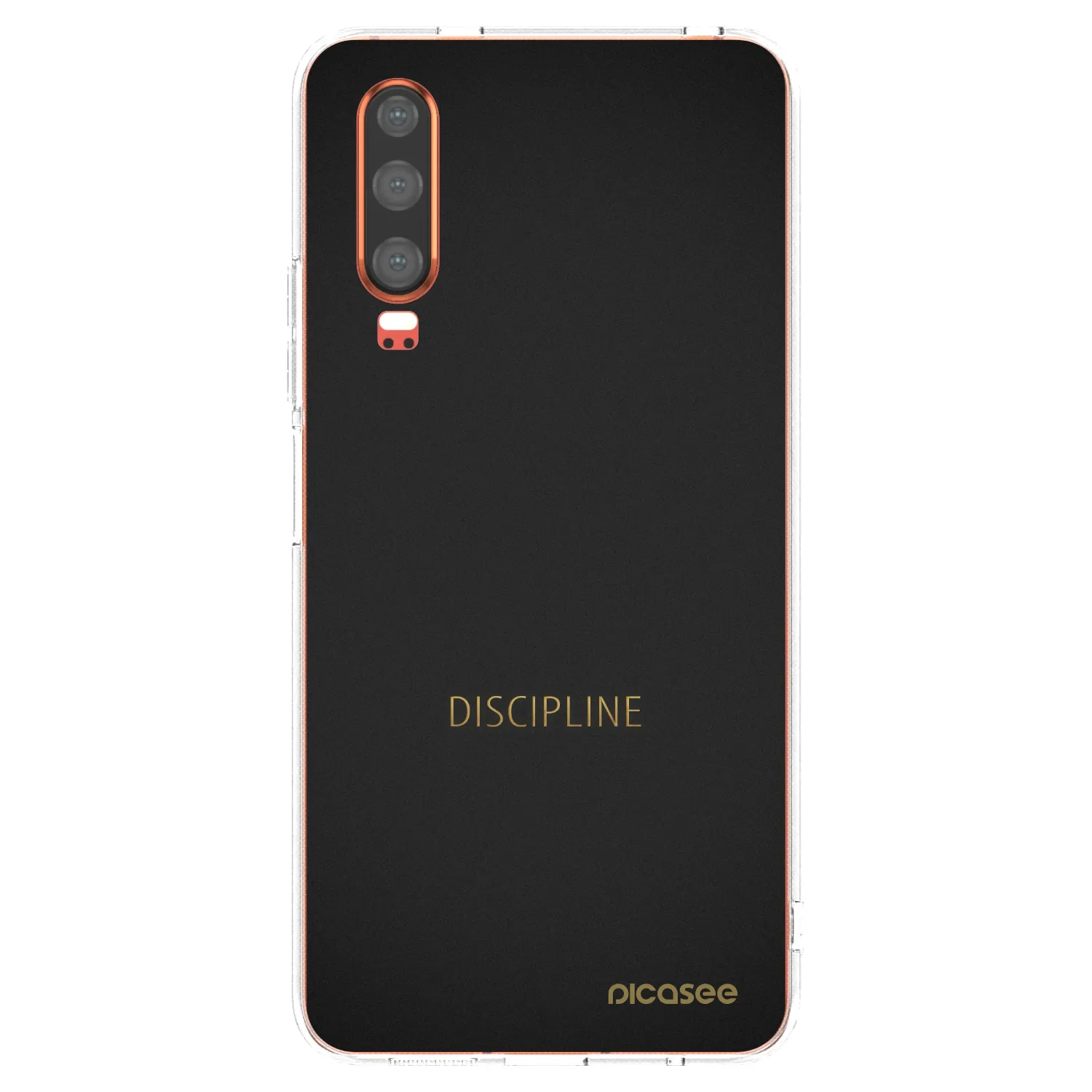Picasee átlátszó szilikon tok az alábbi mobiltelefonokra Huawei P30 - Discipline