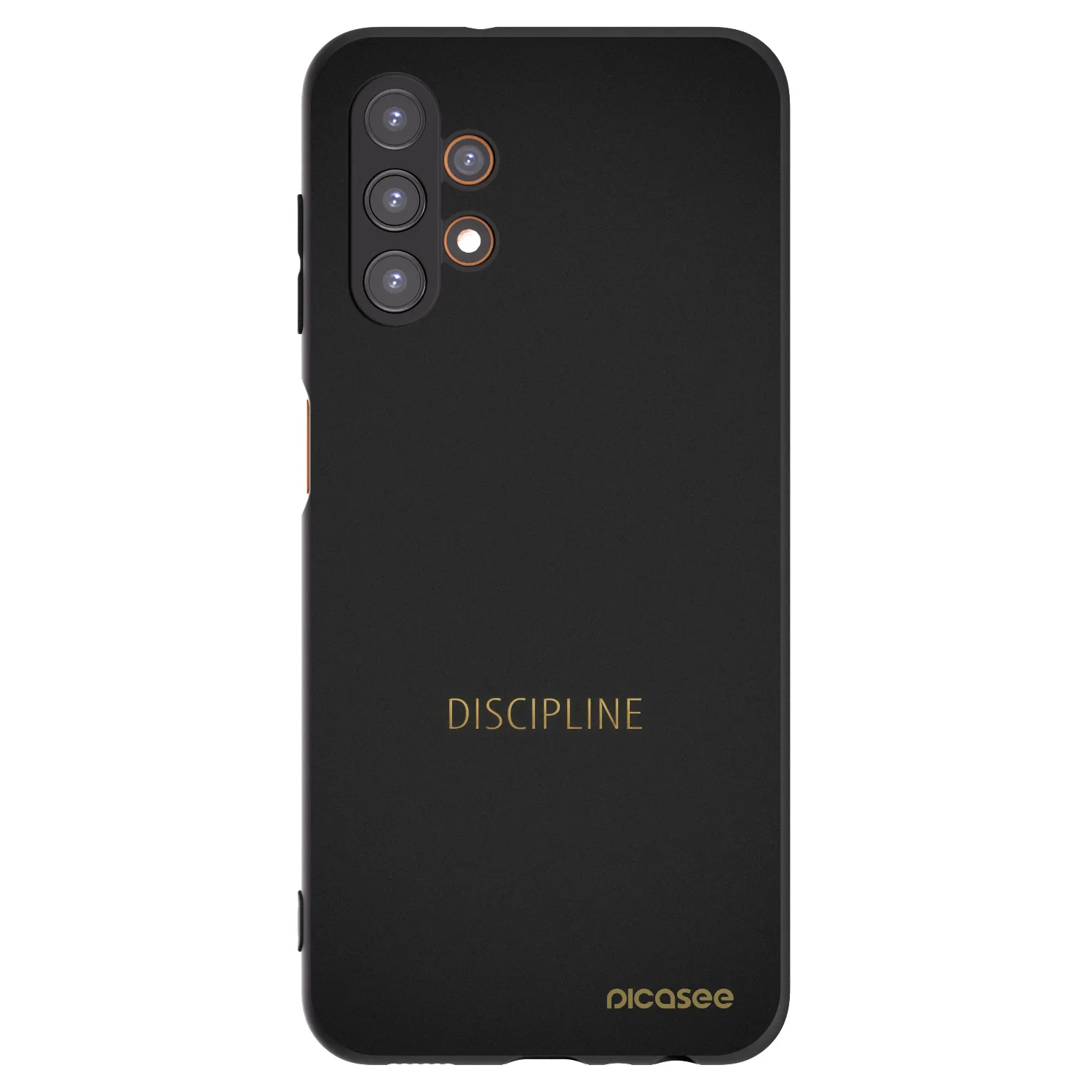 Picasee fekete szilikon tok az alábbi mobiltelefonokra Samsung Galaxy A13 5G - Discipline