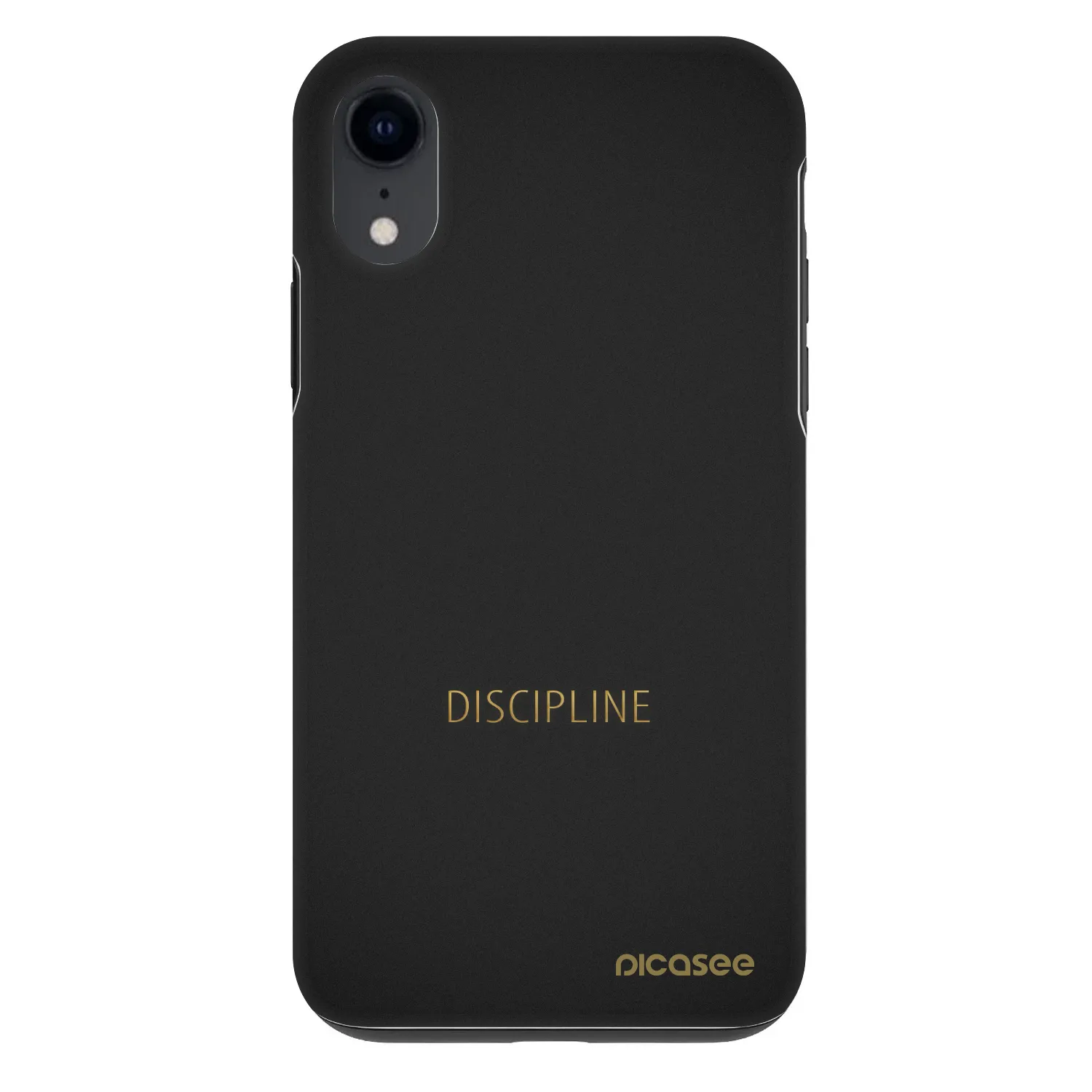 Picasee Fashion Case Apple iPhone XR - Discipline