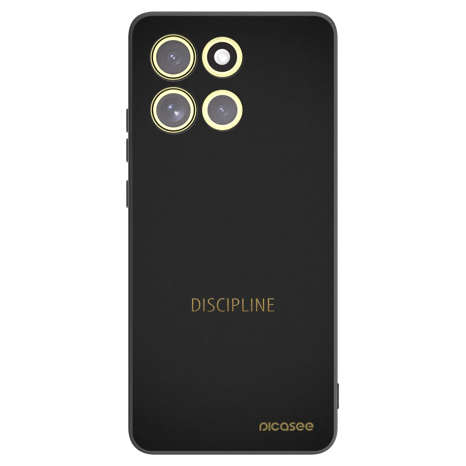 Picasee fekete szilikon tok az alábbi mobiltelefonokra Motorola Moto G86 5G - Discipline