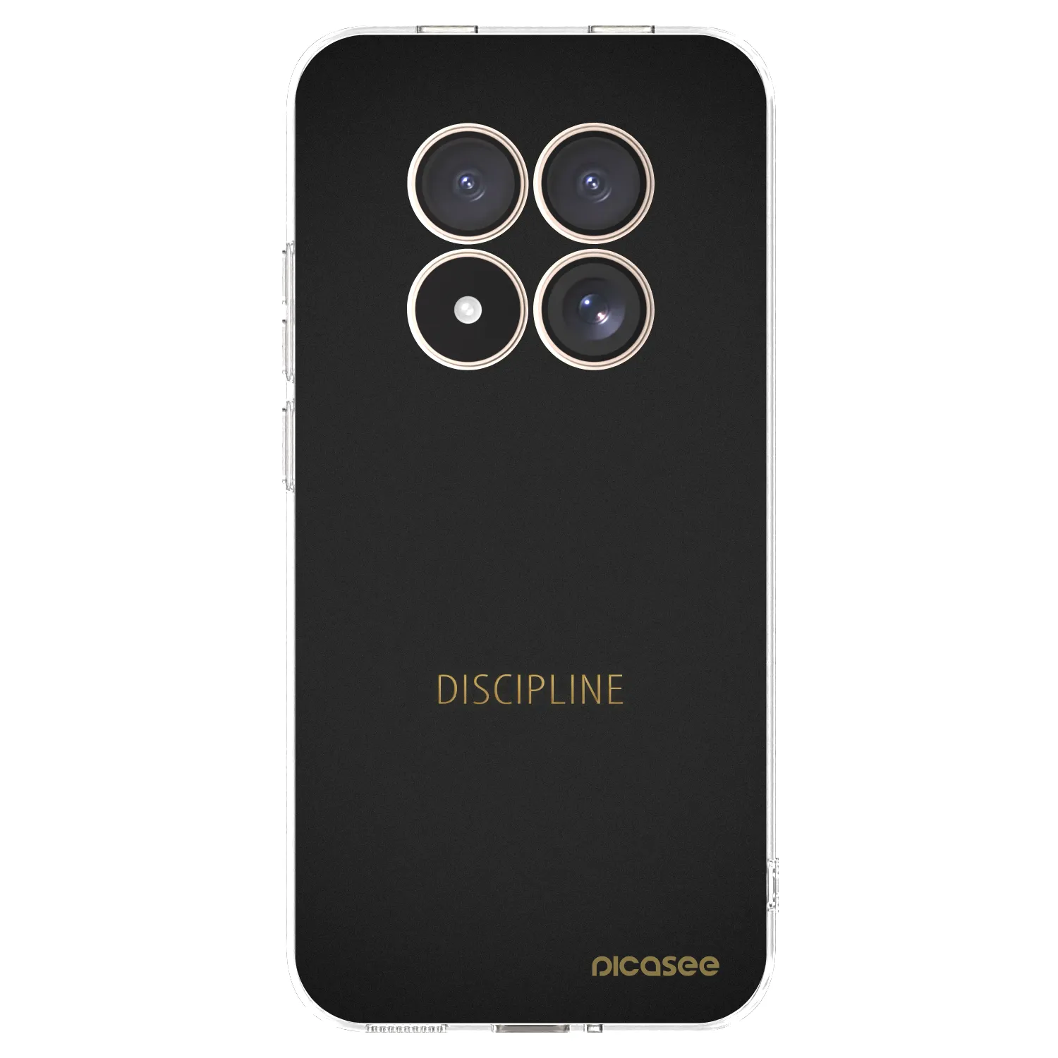 Picasee átlátszó szilikon tok az alábbi mobiltelefonokra Xiaomi Redmi Note 15 Pro 4G - Discipline