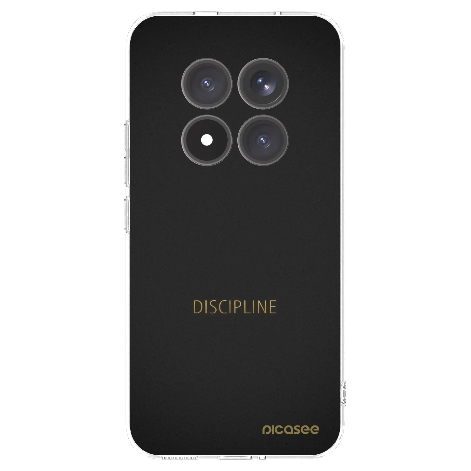 Picasee átlátszó szilikon tok az alábbi mobiltelefonokra Xiaomi Redmi Note 15 Pro+ - Discipline