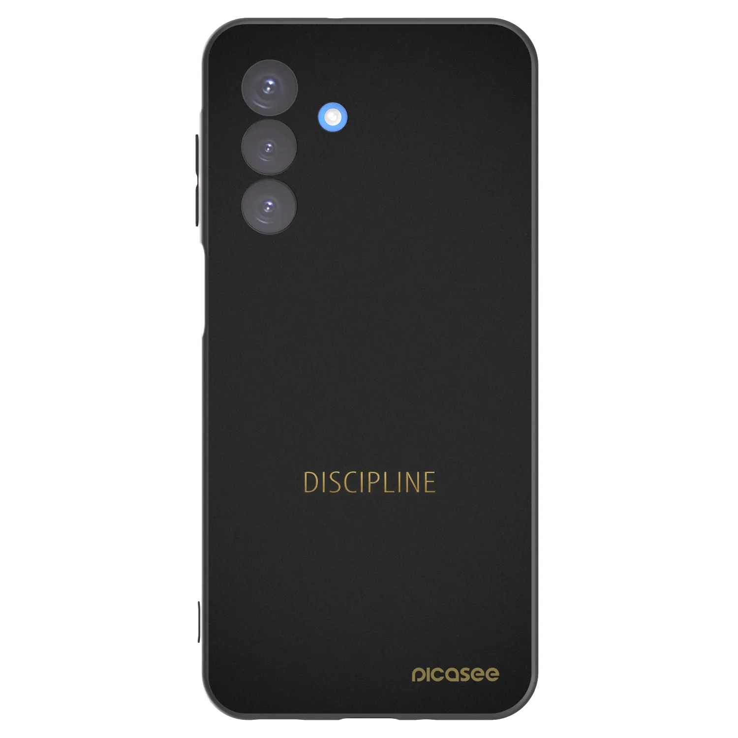 Picasee fekete szilikon tok az alábbi mobiltelefonokra Samsung Galaxy A17 5G - Discipline