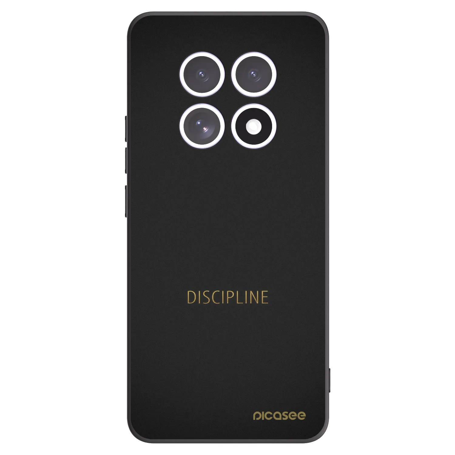 Picasee fekete szilikon tok az alábbi mobiltelefonokra Xiaomi Redmi Note 15 - Discipline