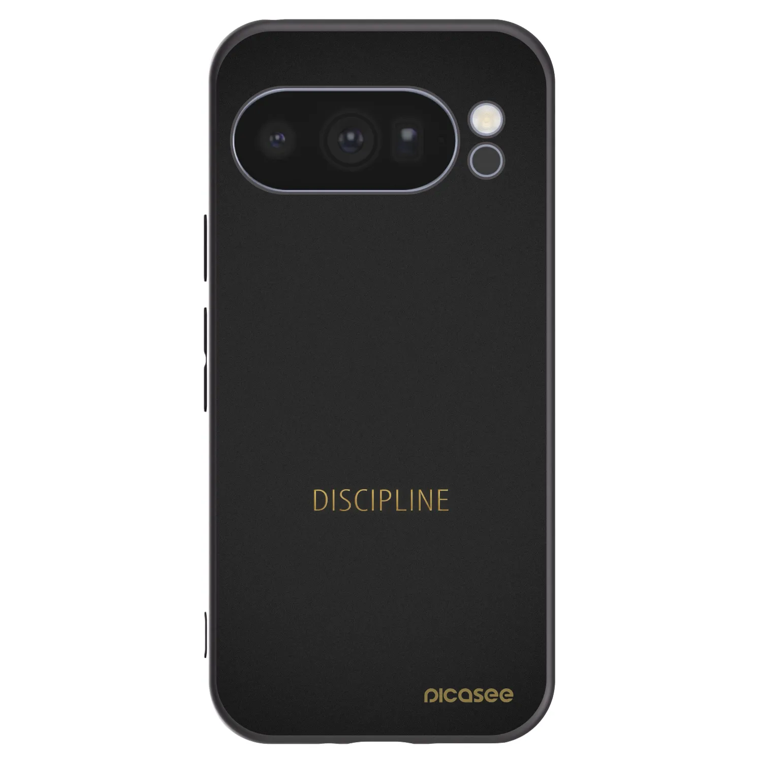 Picasee fekete szilikon tok az alábbi mobiltelefonokra Google Pixel 10 Pro - Discipline