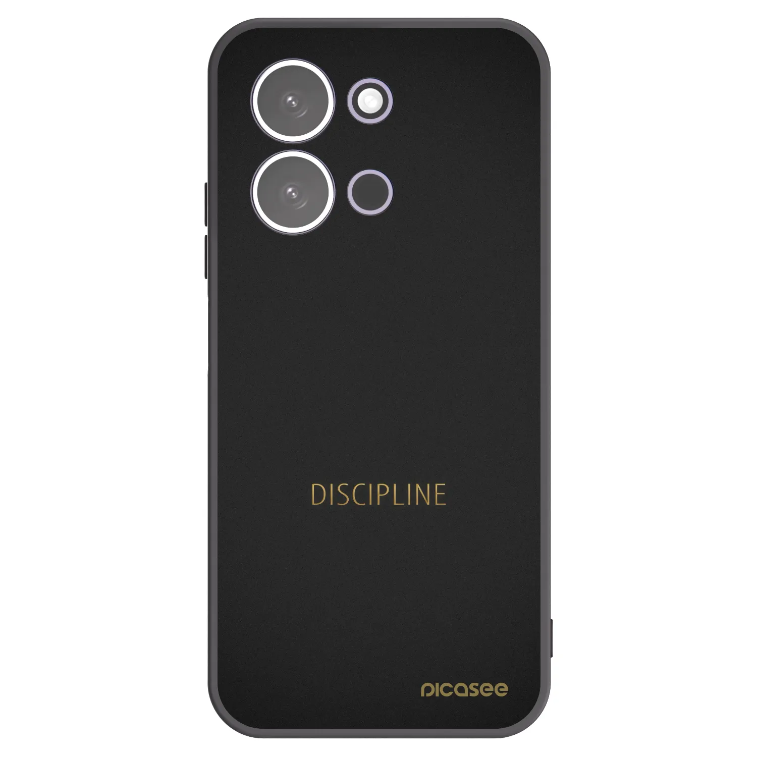 Picasee fekete szilikon tok az alábbi mobiltelefonokra Xiaomi Redmi 15C 5G - Discipline