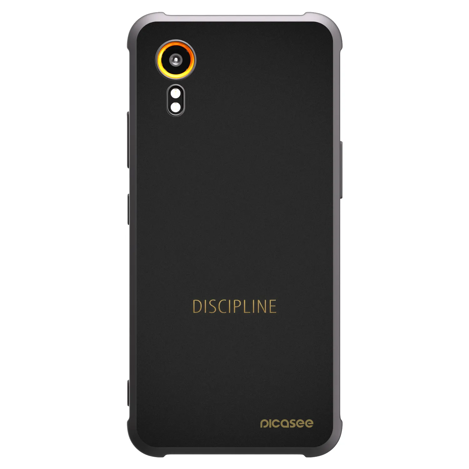 Picasee fekete szilikon tok az alábbi mobiltelefonokra Samsung Galaxy Xcover 7 - Discipline
