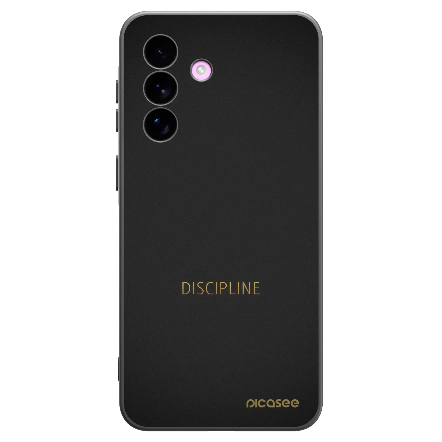 Picasee fekete szilikon tok az alábbi mobiltelefonokra Samsung Galaxy A57 5G - Discipline