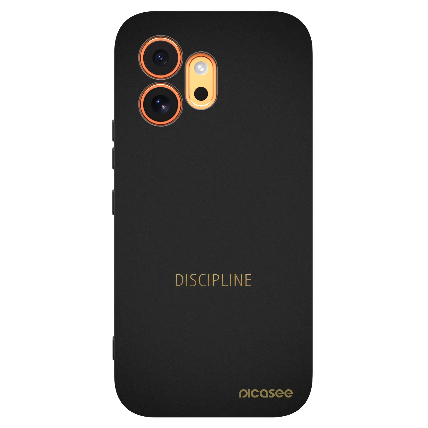 Picasee fekete szilikon tok az alábbi mobiltelefonokra Honor 600 - Discipline