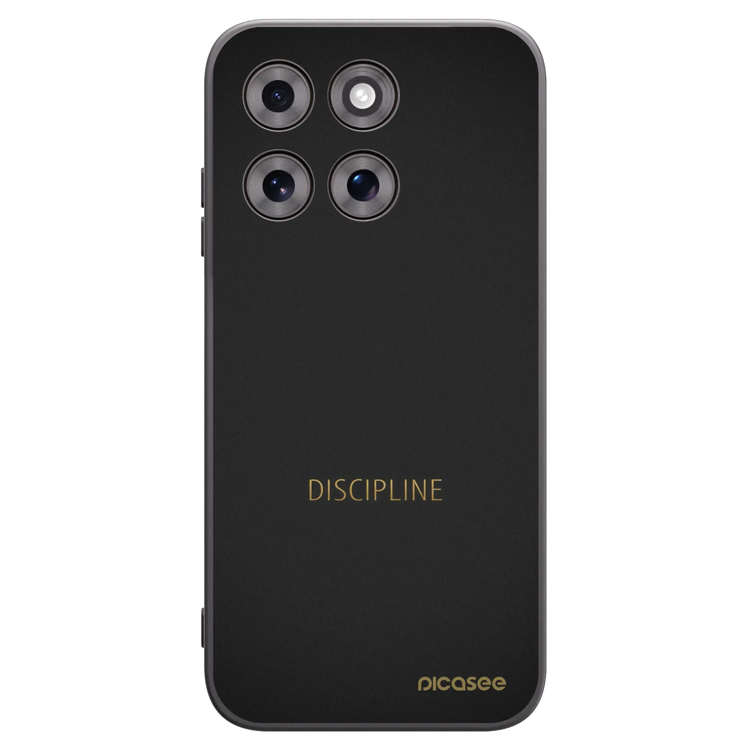 Picasee fekete szilikon tok az alábbi mobiltelefonokra Motorola Moto G77 - Discipline