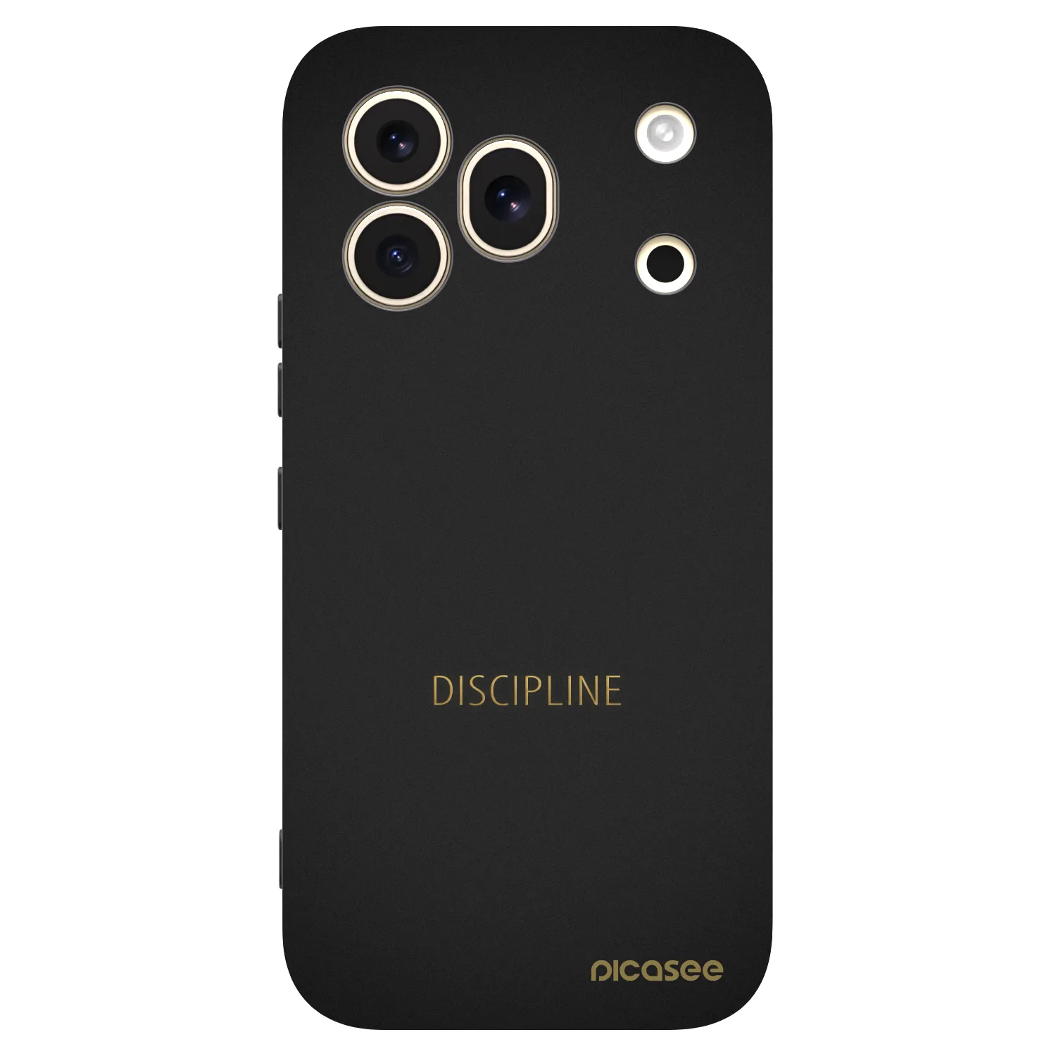 Picasee fekete szilikon tok az alábbi mobiltelefonokra Honor 600 Pro - Discipline