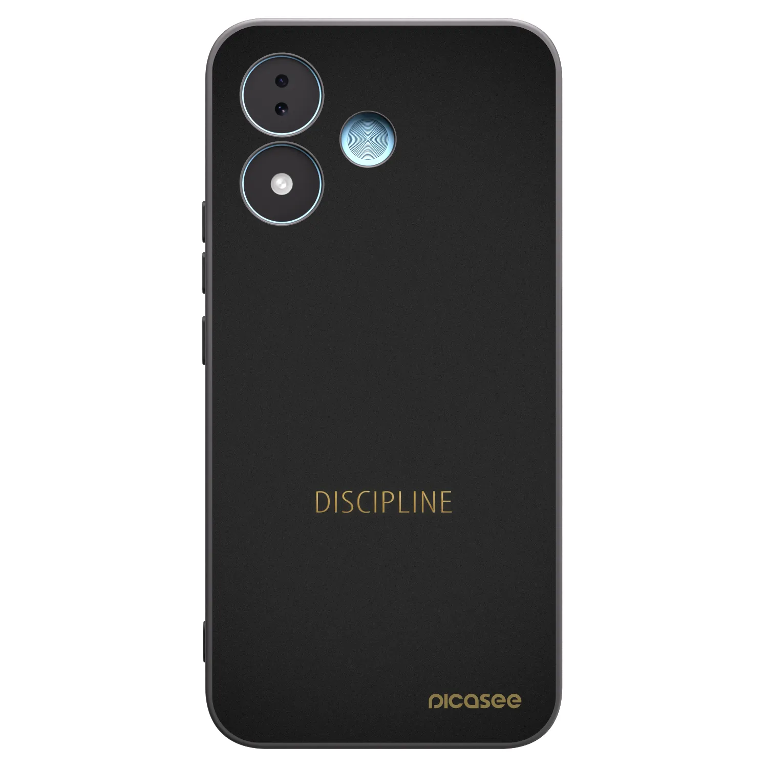 Picasee fekete szilikon tok az alábbi mobiltelefonokra Xiaomi Redmi Note 17 5G - Discipline