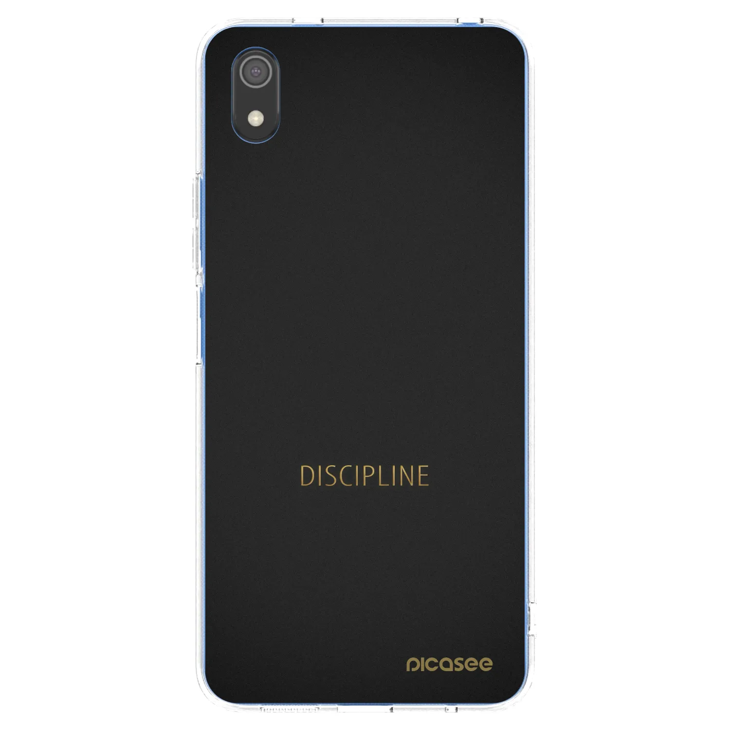 Picasee átlátszó szilikon tok az alábbi mobiltelefonokra Xiaomi Redmi 7A - Discipline
