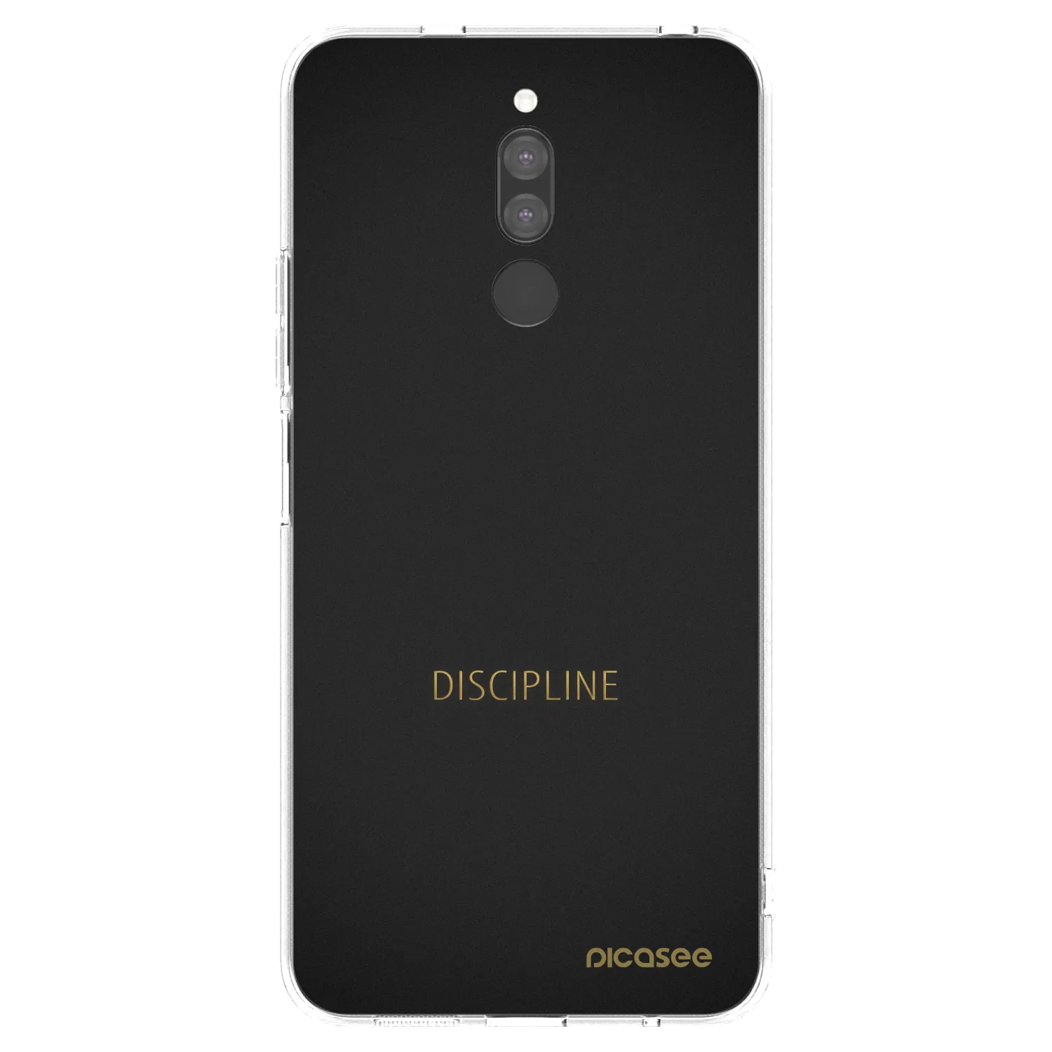 Picasee átlátszó szilikon tok az alábbi mobiltelefonokra Xiaomi Redmi 8 - Discipline