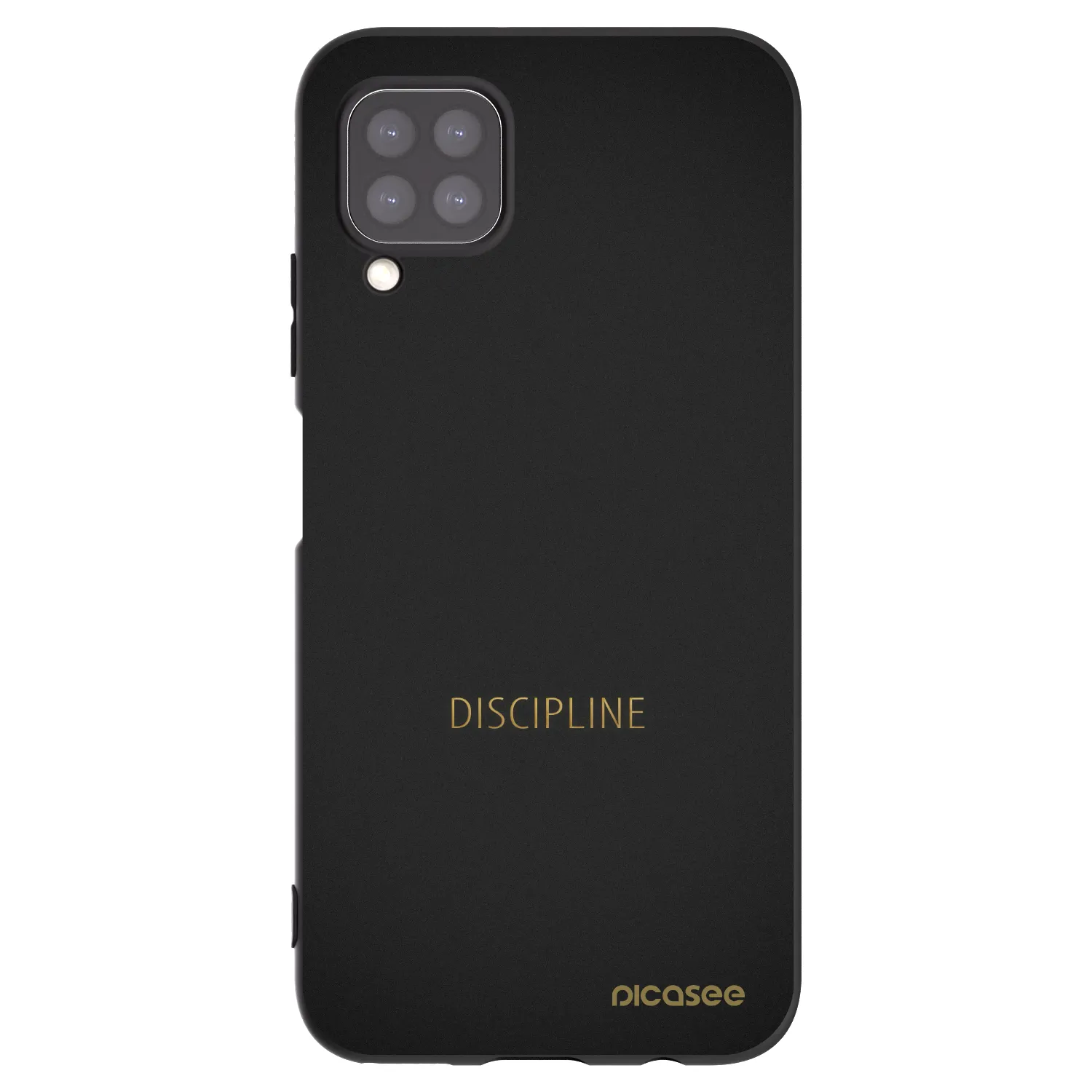 Picasee fekete szilikon tok az alábbi mobiltelefonokra Huawei P40 Lite - Discipline