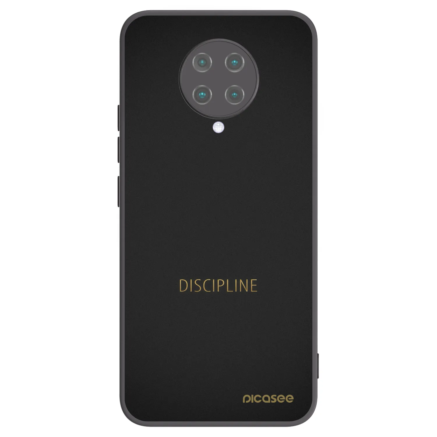 Picasee fekete szilikon tok az alábbi mobiltelefonokra Xiaomi Poco F2 Pro - Discipline