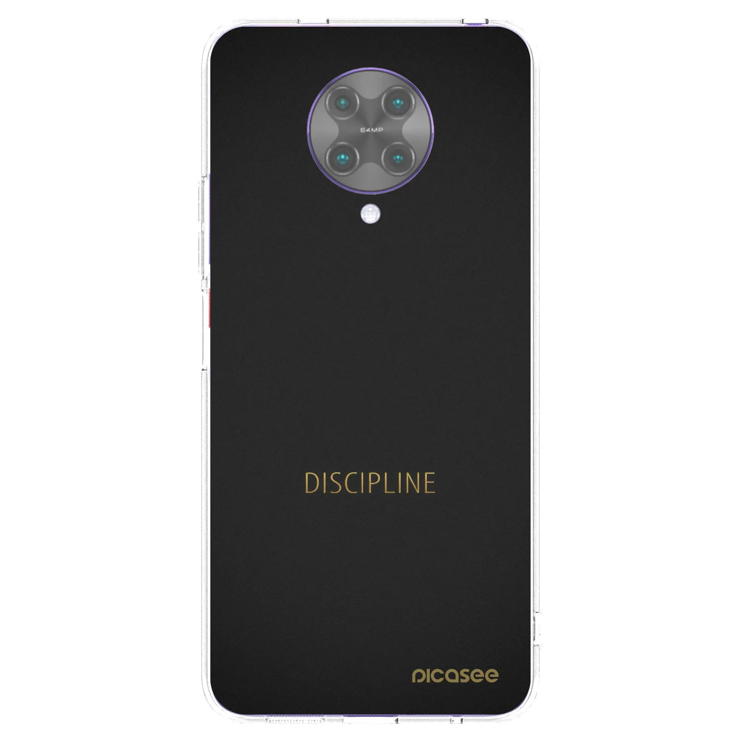 Picasee átlátszó szilikon tok az alábbi mobiltelefonokra Xiaomi Poco F2 Pro - Discipline