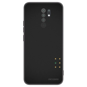 Picasee fekete szilikon tok az alábbi mobiltelefonokra Xiaomi Redmi 9 - Pulse