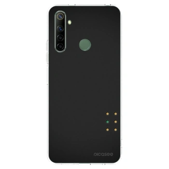 Picasee átlátszó szilikon tok az alábbi mobiltelefonokra Realme 6i - Pulse