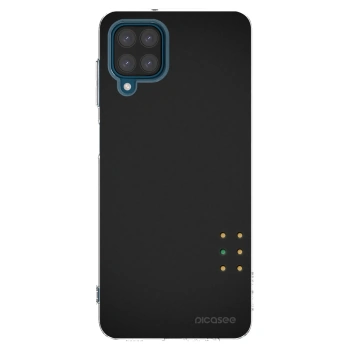 Picasee átlátszó szilikon tok az alábbi mobiltelefonokra Samsung Galaxy A12 A125F - Pulse