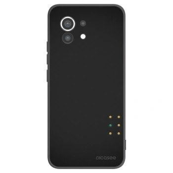 Picasee fekete szilikon tok az alábbi mobiltelefonokra Xiaomi Mi 11 - Pulse