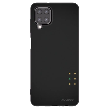 Picasee fekete szilikon tok az alábbi mobiltelefonokra Samsung Galaxy M12 M127F - Pulse
