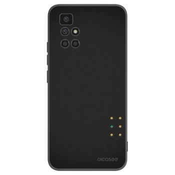 Picasee fekete szilikon tok az alábbi mobiltelefonokra Xiaomi Redmi 10 - Pulse