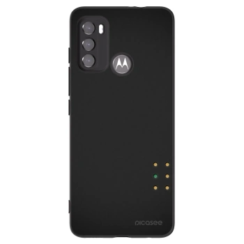 Picasee fekete szilikon tok az alábbi mobiltelefonokra Motorola Moto G60 - Pulse