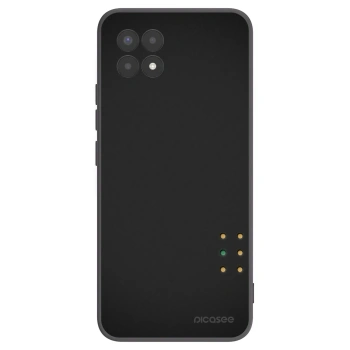 Picasee fekete szilikon tok az alábbi mobiltelefonokra Realme 8i - Pulse