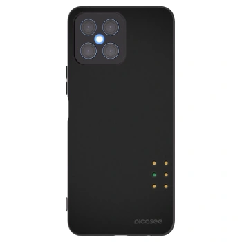 Picasee fekete szilikon tok az alábbi mobiltelefonokra Honor X8 4G - Pulse