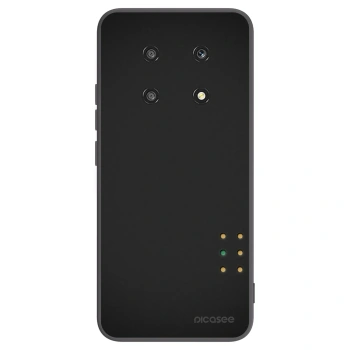 Picasee fekete szilikon tok az alábbi mobiltelefonokra Honor Magic4 Lite 5G - Pulse