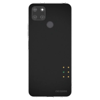 Picasee átlátszó szilikon tok az alábbi mobiltelefonokra Realme C21Y - Pulse