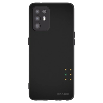 Picasee fekete szilikon tok az alábbi mobiltelefonokra OPPO A94 5G - Pulse