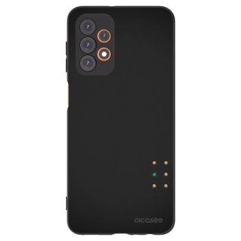 Picasee fekete szilikon tok az alábbi mobiltelefonokra Samsung Galaxy A23 A236B 5G - Pulse