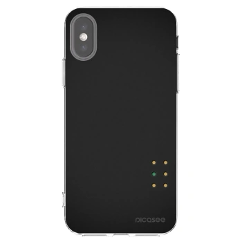 Picasee átlátszó szilikon tok az alábbi mobiltelefonokra Apple iPhone X/XS - Pulse