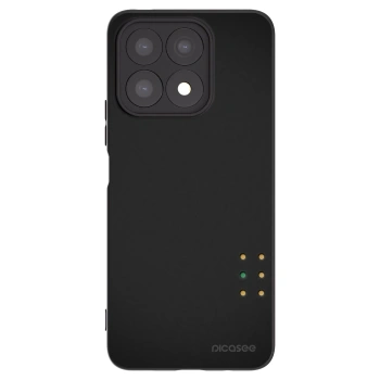 Picasee fekete szilikon tok az alábbi mobiltelefonokra Honor X8a - Pulse