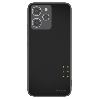 Picasee fekete szilikon tok az alábbi mobiltelefonokra Xiaomi Redmi 12 4G - Pulse