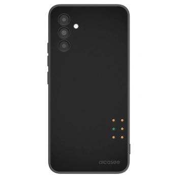 Picasee fekete szilikon tok az alábbi mobiltelefonokra Samsung Galaxy A04s A047F - Pulse