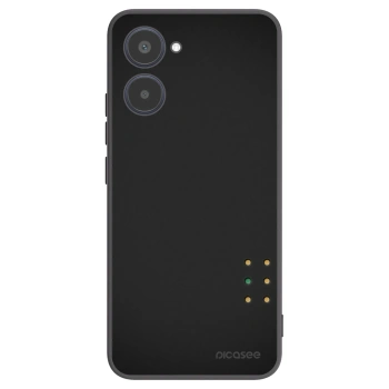 Picasee fekete szilikon tok az alábbi mobiltelefonokra Realme 10 4G - Pulse