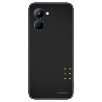 Picasee fekete szilikon tok az alábbi mobiltelefonokra Realme C33 (2023) - Pulse