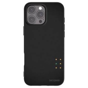 Picasee fekete szilikon tok az alábbi mobiltelefonokra Apple iPhone 16 Pro Max - Pulse