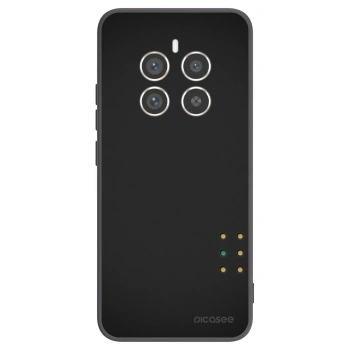 Picasee fekete szilikon tok az alábbi mobiltelefonokra Realme 12 Pro 5G - Pulse
