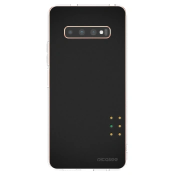 Picasee átlátszó szilikon tok az alábbi mobiltelefonokra Samsung Galaxy S10 Plus G975 - Pulse